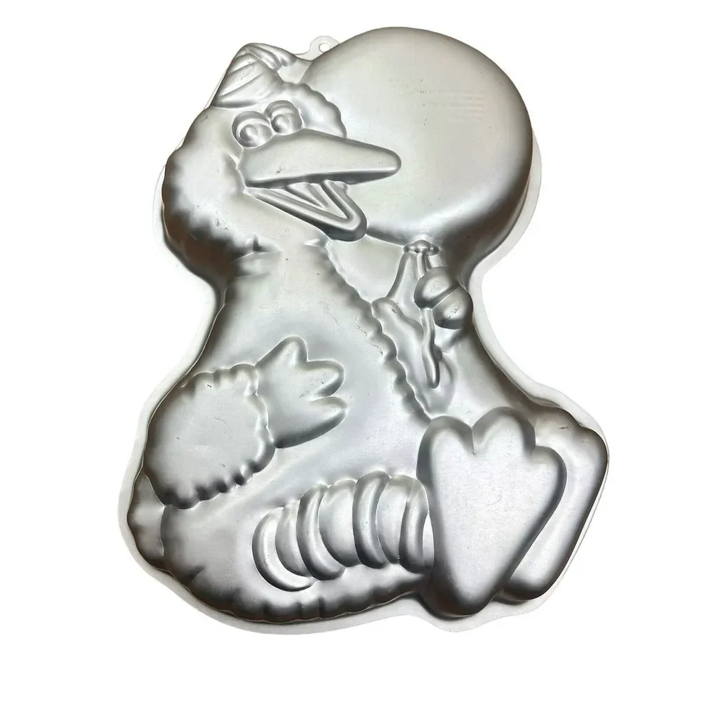 Vintage 1983 Wilton Big Bird Cake Pan Sesame Street Baking Tin Mold Birthday Par